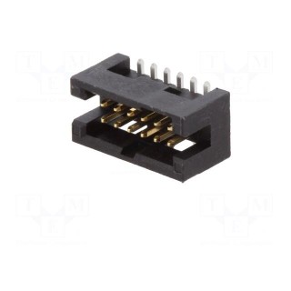 Socket | IDC | Minitek127 | male | PIN: 12 | vertical | 1.27mm | SMT | 2x6