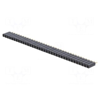 Socket | pin strips | female | PIN: 36 | straight | 2.54mm | THT | 1x36