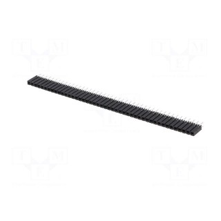Socket | pin strips | female | PIN: 45 | feed-through | straight | 2.54mm