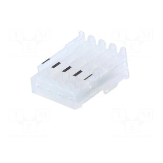 Plug | wire-board | female | PIN: 4 | end connector | 2.54mm | IDC | 24AWG
