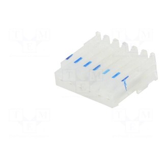Plug | wire-board | female | PIN: 6 | end connector | 2.54mm | IDC | 26AWG