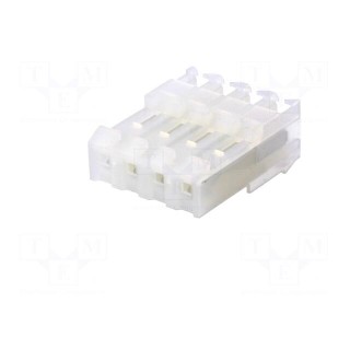 Plug | wire-board | female | PIN: 4 | 3.96mm | IDC | for cable | MAS-CON