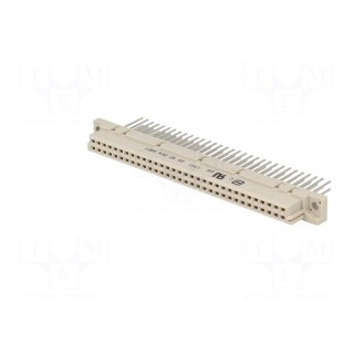Plug | DIN 41612 | type B | female | PIN: 64 | a+b | wrapped connections