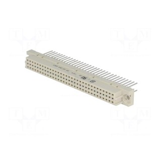 Plug | DIN 41612 | type C | female | PIN: 64 | a+c | wrapped connections