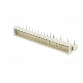 Socket | DIN 41612 | type C | male | PIN: 32 | THT | angled 90° | 2A