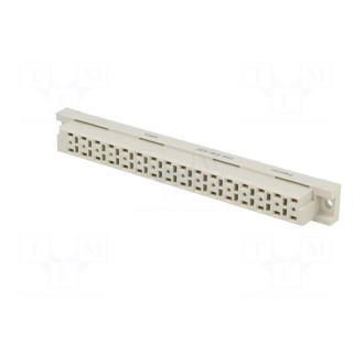 Socket | DIN 41612 | type D | female | PIN: 32 | THT | straight | 6A | 4.6mm