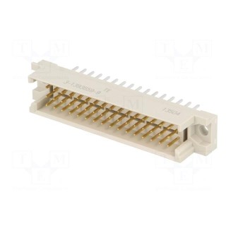 Socket | DIN 41612 | type R | male | PIN: 48 | THT | straight | len.4.5mm
