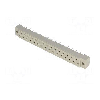 Socket | DIN 41617 | female | PIN: 31 | THT | straight | 4A | 250V | B: 75mm