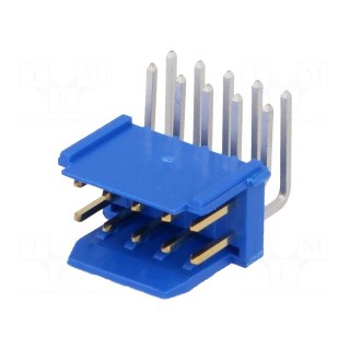 Socket | wire-board | male | PIN: 10 | 2.54mm | THT | Dubox® | 3A | FCI