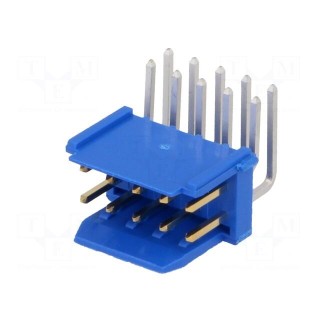 Socket | wire-board | male | PIN: 10 | 2.54mm | THT | Dubox® | 3A | FCI