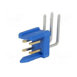 Socket | wire-board | male | PIN: 4 | 2.54mm | THT | Dubox® | 3A | Layout: 2x2