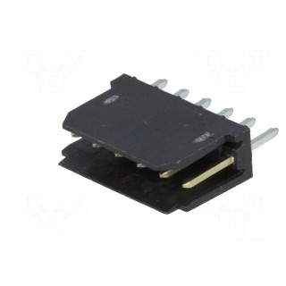 Socket | wire-board | male | PIN: 6 | 2.54mm | THT | DUBOX | 3A | gold-plated