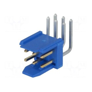 Socket | wire-board | male | PIN: 6 | 2.54mm | THT | DUBOX | 3A | gold-plated