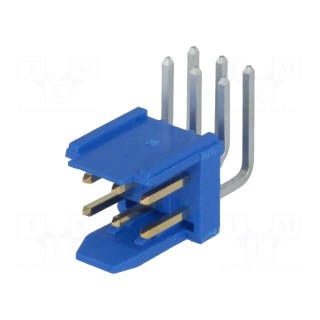 Socket | wire-board | male | PIN: 6 | 2.54mm | THT | Dubox® | 3A | Layout: 2x3