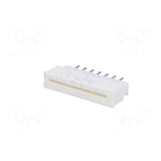 Connector: FFC/FPC | straight | PIN: 14 | ZIF | THT | 200V | 1A | tinned