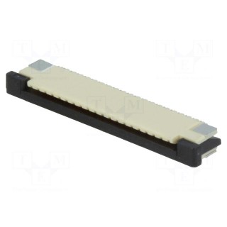 Connector: FFC (FPC) | horizontal | PIN: 20 | ZIF,top contacts | SMT