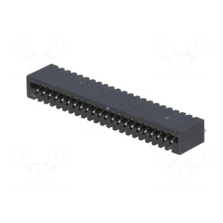 Connector: FFC/FPC | horizontal | PIN: 22 | Non-ZIF | SMT | tinned | 20mΩ