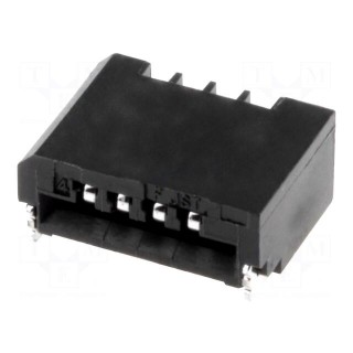 Connector: FFC (FPC) | horizontal | PIN: 4 | NON-ZIF | SMT | 0.5A | 1mm