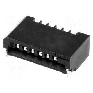 Connector: FFC (FPC) | horizontal | PIN: 6 | NON-ZIF | SMT | 0.5A | 1mm