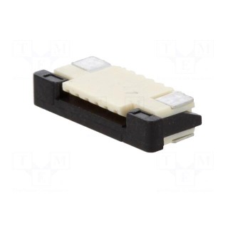 Connector: FFC (FPC) | horizontal | PIN: 6 | ZIF,top contacts | SMT