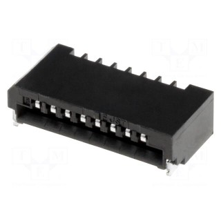 Connector: FFC (FPC) | horizontal | PIN: 8 | NON-ZIF | SMT | 0.5A | 1mm