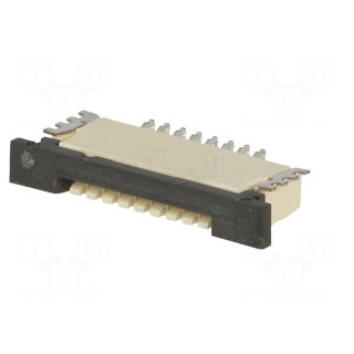 Connector: FFC (FPC) | horizontal | PIN: 8 | ZIF,top contacts | SMT