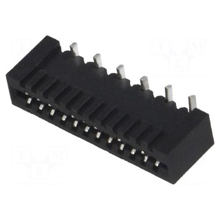 Connector: FFC (FPC) | vertical | PIN: 12 | NON-ZIF | SMT | tinned | 20mΩ
