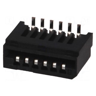 Connector: FFC/FPC | vertical | PIN: 6 | Non-ZIF | SMT | 0.5A | -25÷85°C
