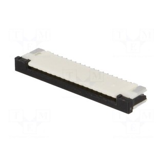 Connector: FFC/FPC | horizontal | PIN: 18 | top contacts,ZIF | SMT