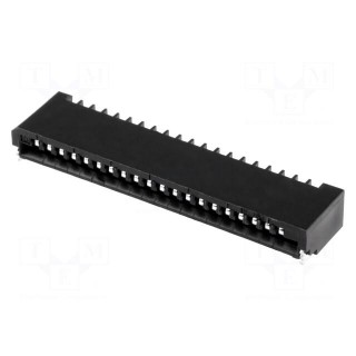 Connector: FFC/FPC | horizontal | PIN: 20 | Non-ZIF | SMT | 0.5A | 1mm | 50V