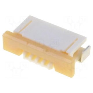 Connector: FFC/FPC | horizontal | PIN: 4 | bottom contacts,ZIF | SMT