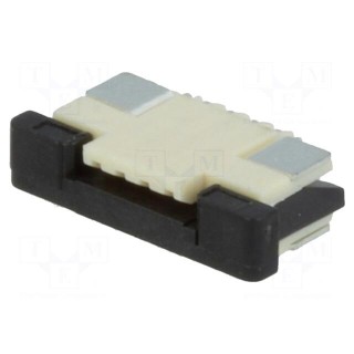 Connector: FFC (FPC) | horizontal | PIN: 4 | ZIF,bottom contacts | SMT