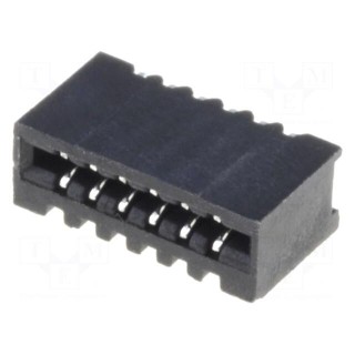 Connector: FFC (FPC) | horizontal | PIN: 6 | NON-ZIF | SMT | tinned | 20mΩ