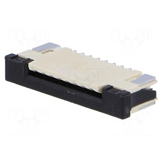 Connector: FFC (FPC) | horizontal | PIN: 8 | ZIF,top contacts | SMT