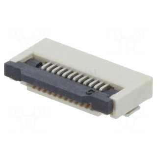 Connector: FFC (FPC) | horizontal | PIN: 12 | ZIF | SMT | tinned | 30mΩ
