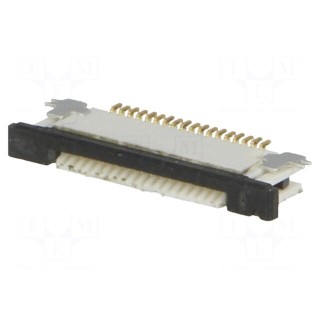 Connector: FFC (FPC) | horizontal | PIN: 18 | ZIF,top contacts | SMT
