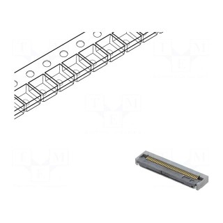 Connector: FFC/FPC | horizontal | PIN: 40 | bottom contacts,ZIF | SMT