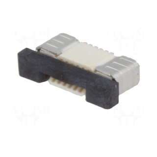 Connector: FFC (FPC) | horizontal | PIN: 6 | ZIF,bottom contacts | SMT
