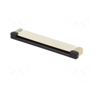 Connector: FFC/FPC | PIN: 40 | horizontal,top contacts,ZIF | SMD