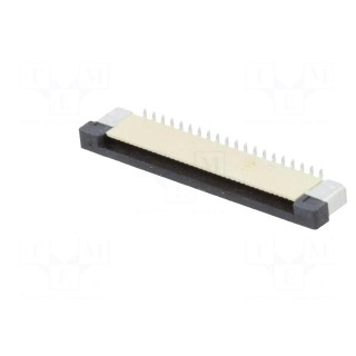 Connector: FFC (FPC) | vertical | PIN: 40 | ZIF | SMT | 500mA | tinned