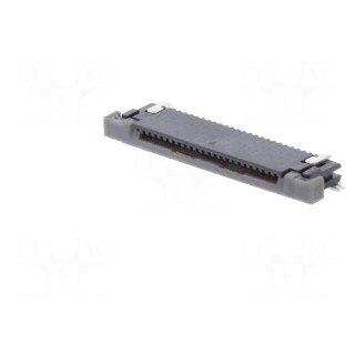 Connector: FFC (FPC) | horizontal | PIN: 24 | ZIF,top contacts | SMT