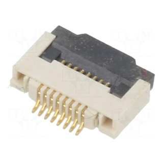 Connector: FFC/FPC | horizontal | PIN: 8 | ZIF | SMT | 50V | 0.4A | -25÷85°C