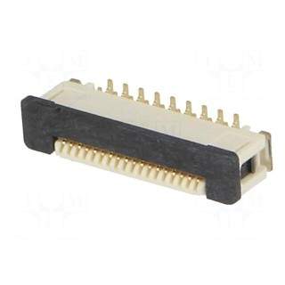 Connector: FFC/FPC | vertical | PIN: 18 | inverse,ZIF | SMT | 0.5A | 0.5mm