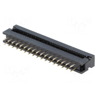 IDC transition | PIN: 34 | IDC,THT | for ribbon cable | 1.27mm | 1A