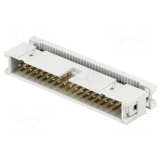 Plug | IDC | male | PIN: 34 | IDC | for ribbon cable | 1.27mm | gold-plated