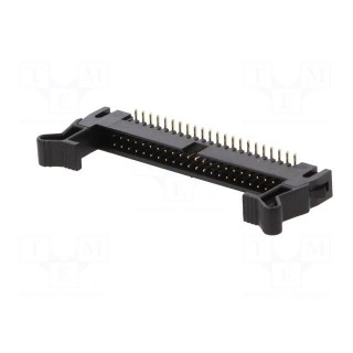 Socket | IDC | male | PIN: 44 | straight | with ejector | SMT | 2mm