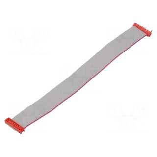 Ribbon cable with connectors | Cable ph: 1.27mm | Len: 0.2m | PIN: 16