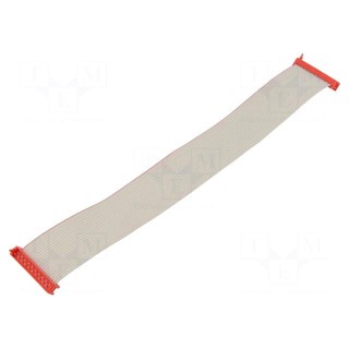 Ribbon cable with connectors | Cable ph: 1.27mm | Len: 0.2m | PIN: 20