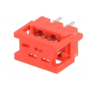 Wire-board | adapter | PIN: 4 | IDC,THT | on PCBs,for ribbon cable