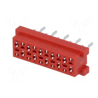 Wire-board | socket | female | PIN: 10 | THT | on PCBs | 30V | 1A | -40÷105°C